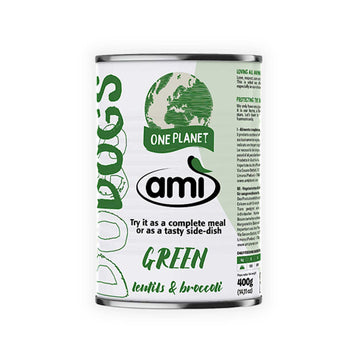 Vegetarian / Vegan Wet Dog Food Ami V-Love GREEN, 400g