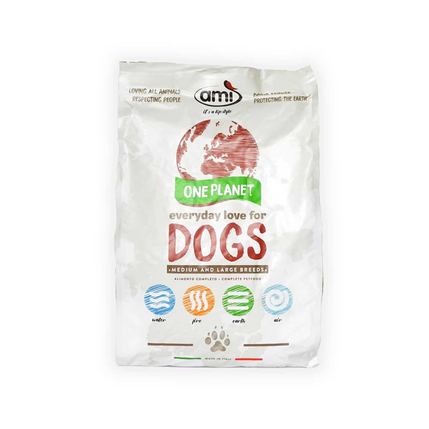 Ami Dog Vegetarian (Vegan) Food 3kg- Medium & Large Breeds