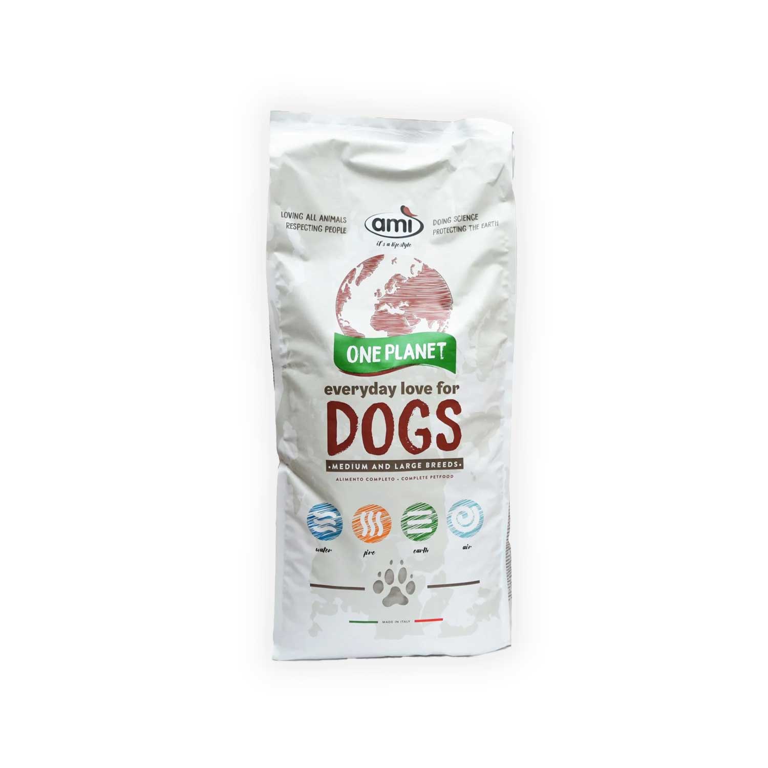 Ami Dog Vegetarian (Vegan) Food 12kg- Medium & Large Breeds