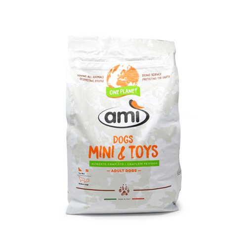 Ami Dog MINI Vegetarian (Vegan) Food 3kg- Small Breeds