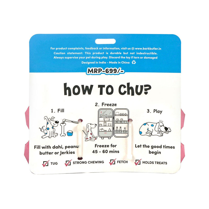 Barkbutler's Chu The Bone Pink — view 8