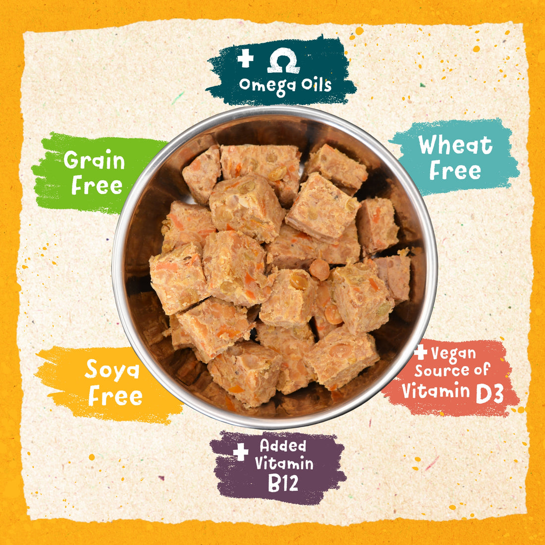 Benevo Grain Free Vegan Feast with Mixed Herbs 395g