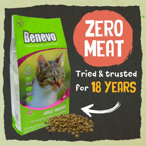 Benevo Vegetarian (Vegan) Cat Food 2kg