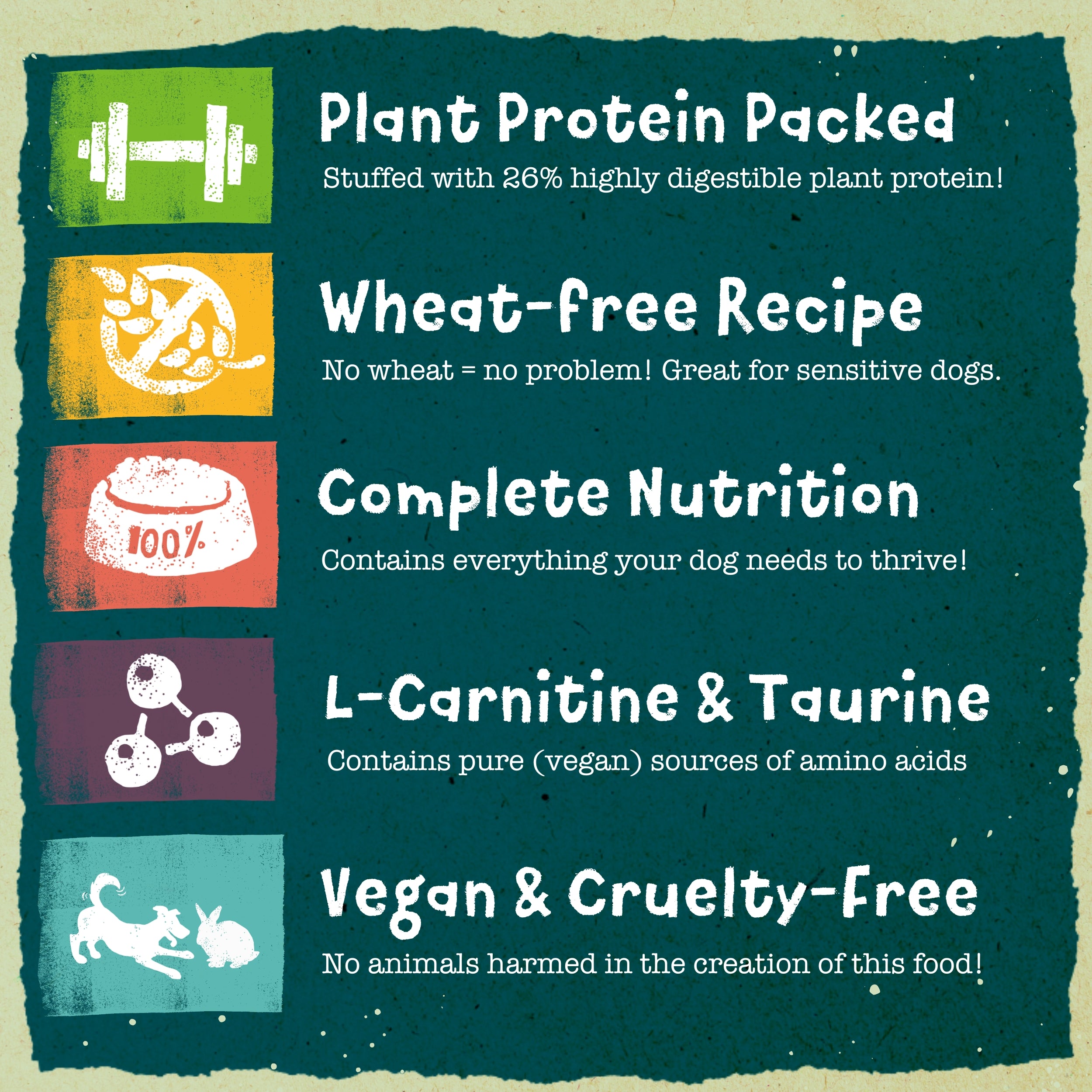 Benevo Vegetarian (Vegan) Puppy Food 1.8kg