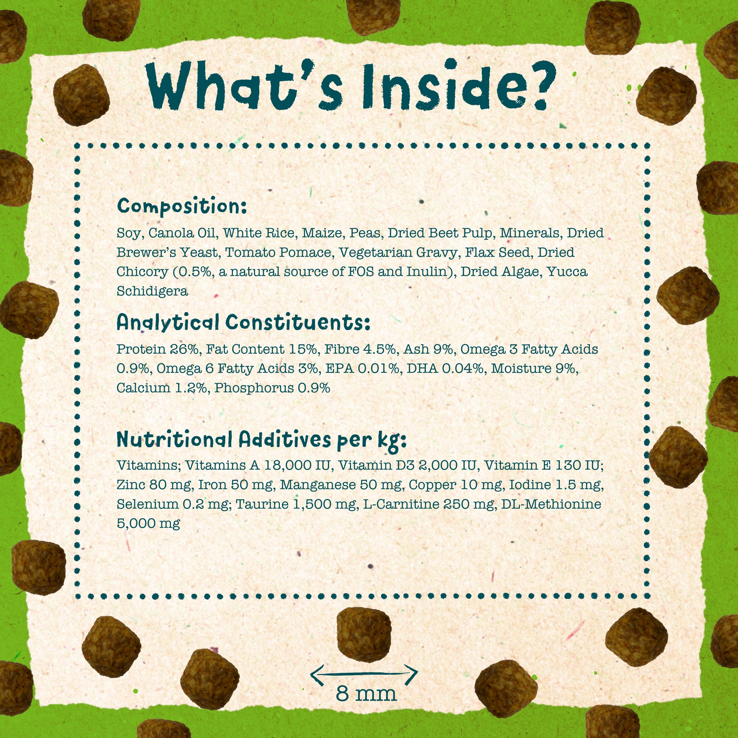 Benevo Vegetarian (Vegan) Puppy Food 1.8kg