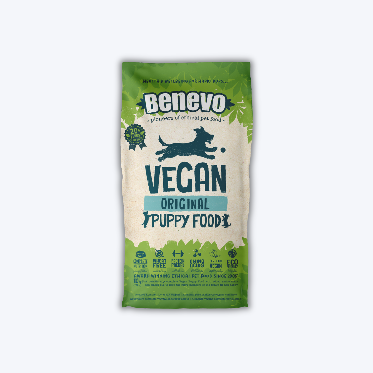Benevo Vegetarian (Vegan) Puppy Food 10kg — view 3