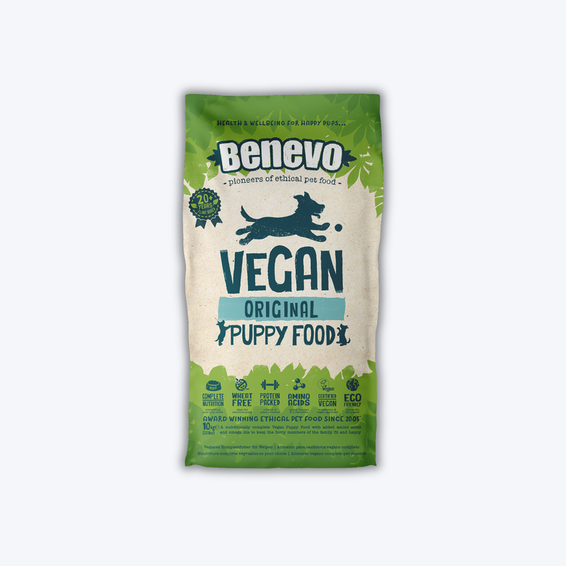 Benevo Vegetarian (Vegan) Puppy Food 10kg — view 3