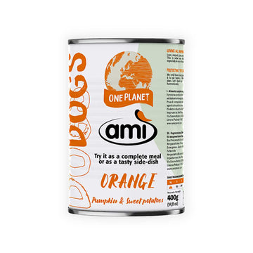 Vegetarian / Vegan Wet Dog Food Ami V-Love ORANGE, 400g