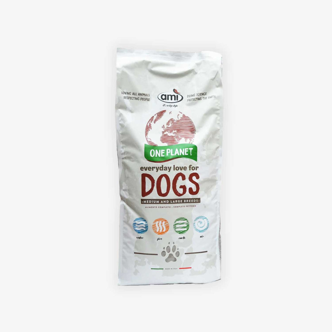 Ami Dog Vegetarian (Vegan) Food 12kg- Medium & Large Breeds