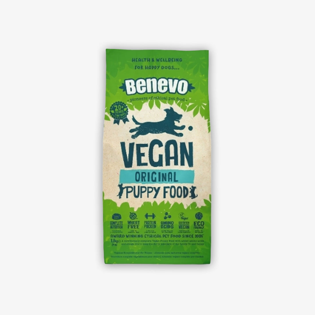 Benevo Vegetarian (Vegan) Puppy Food 1.8kg