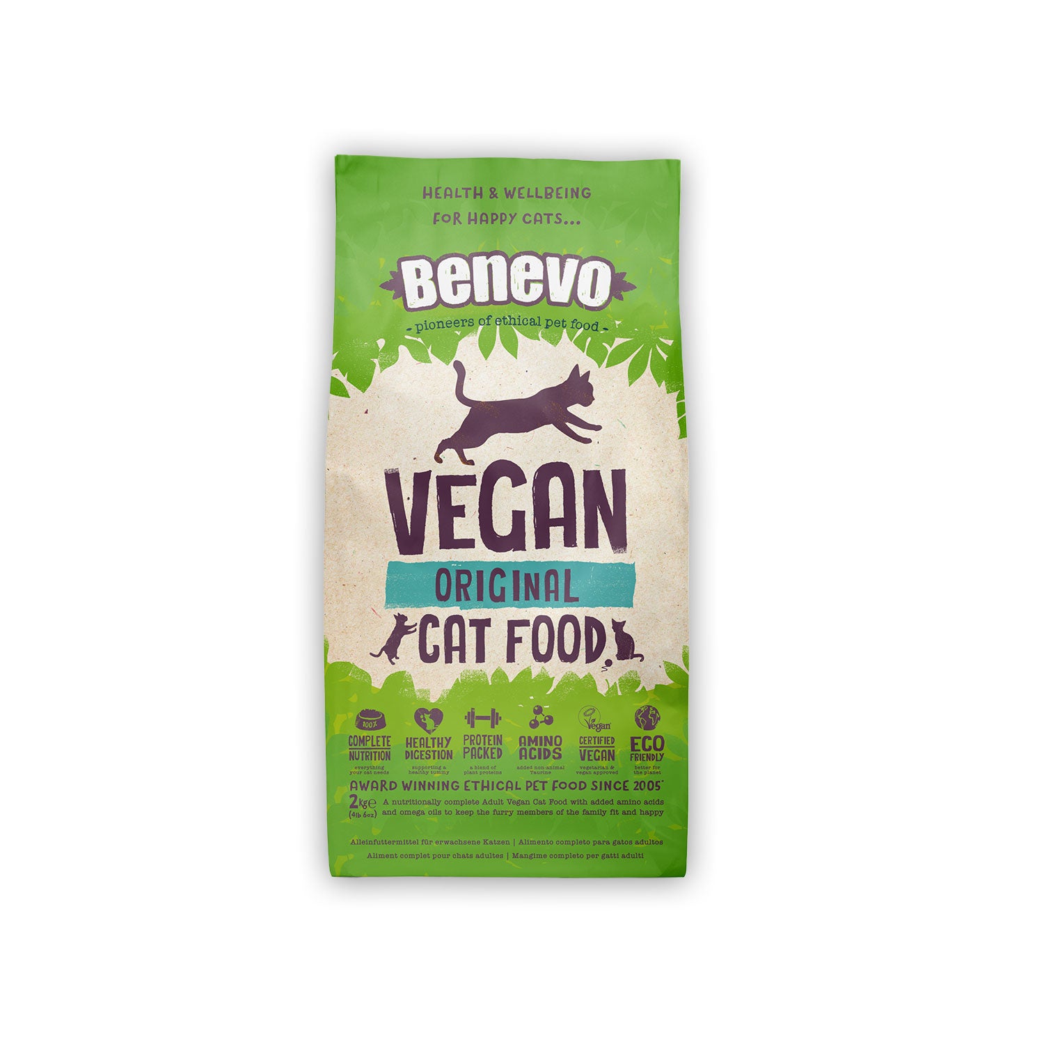 Benevo Vegetarian (Vegan) Cat Food 2kg